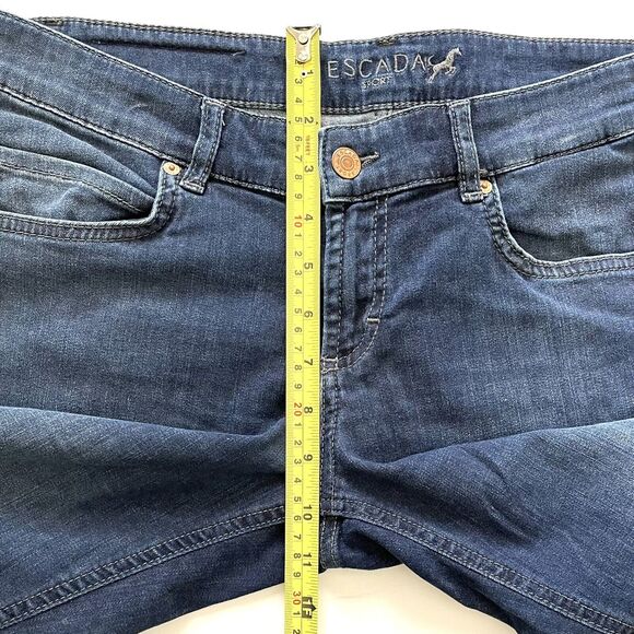 Escada Sport Denim Women’s Straight Leg Classic Low/Mid Rise Jeans - Picture 6 of 12